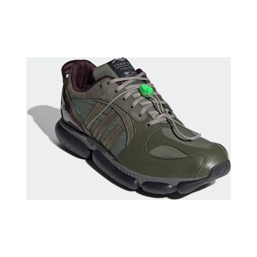 Adidas OAMC x Type O-6 ‘Earth Green’ Earth Green/Raw Khaki/Solar Lime (FY6725)