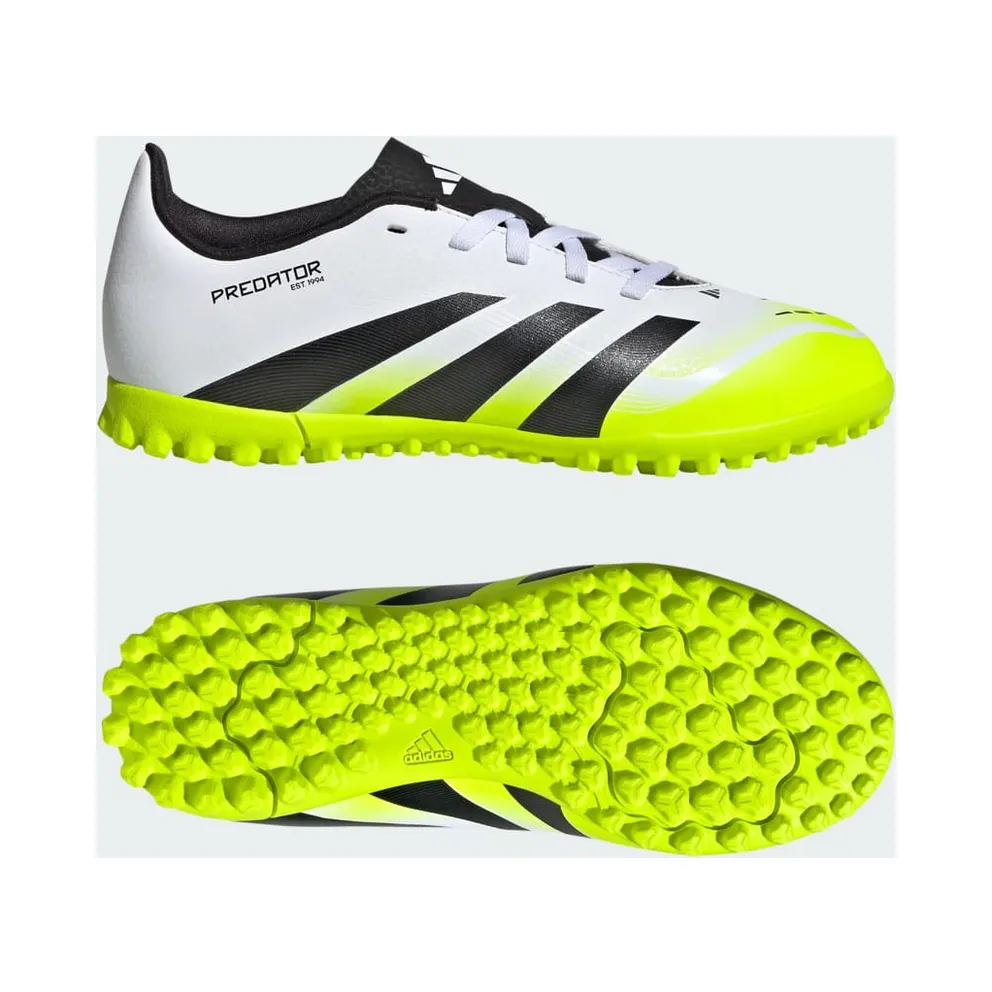 adidas Predator Club TF Cloud White Core Black Lucid Lemon (JH8862)