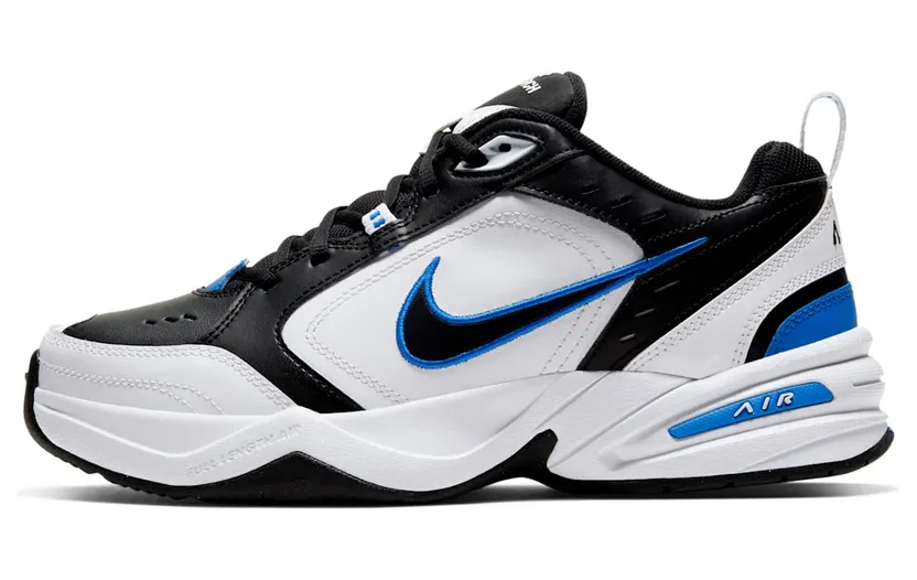 Nike Air Monarch IV ‘Black Blue’ Black/White/Black (415445-002)