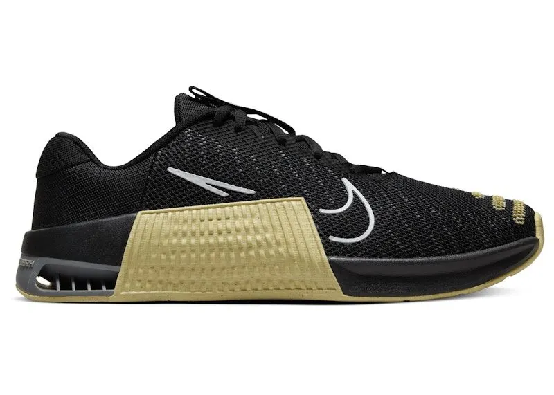 Nike Metcon 9 (Team) Black Vegas Gold Smoke Grey White (FD5431-001)