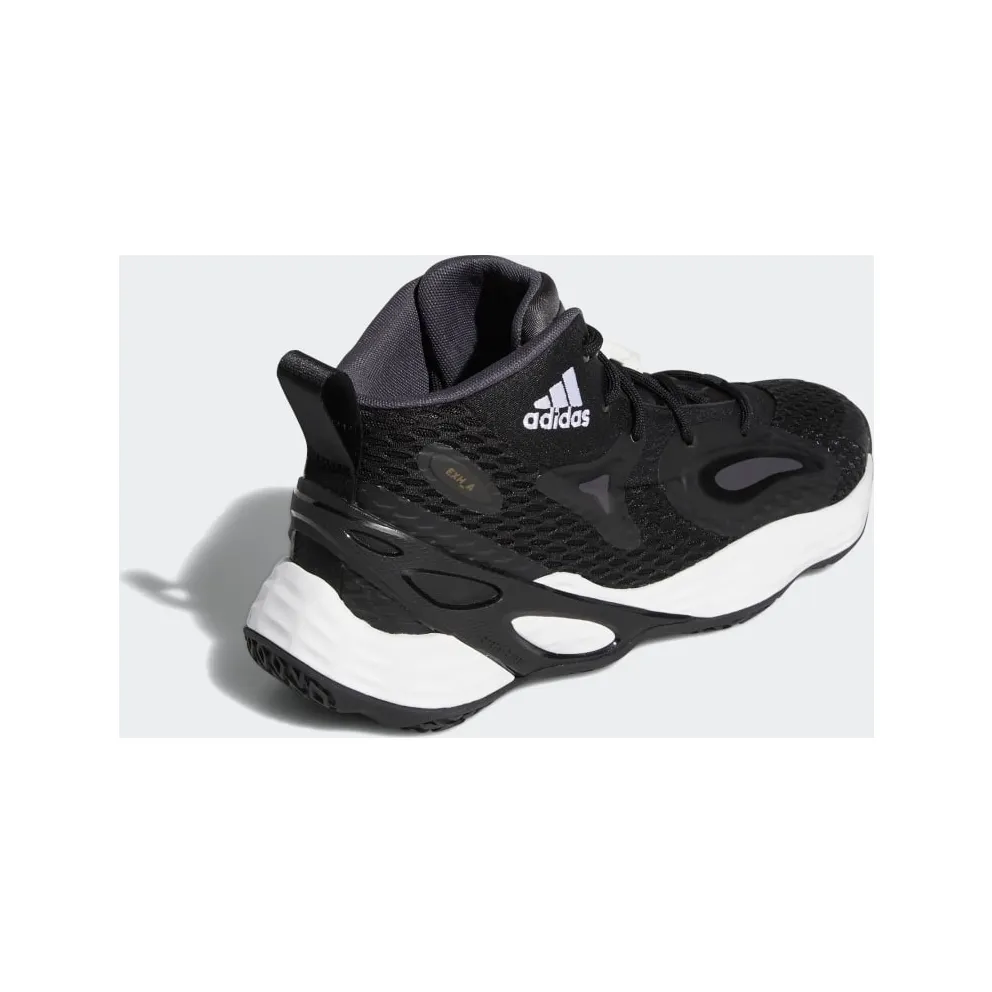 adidas Exhibit A Mid Core Black / Silver Metallic / Team Dark Grey (H67747)