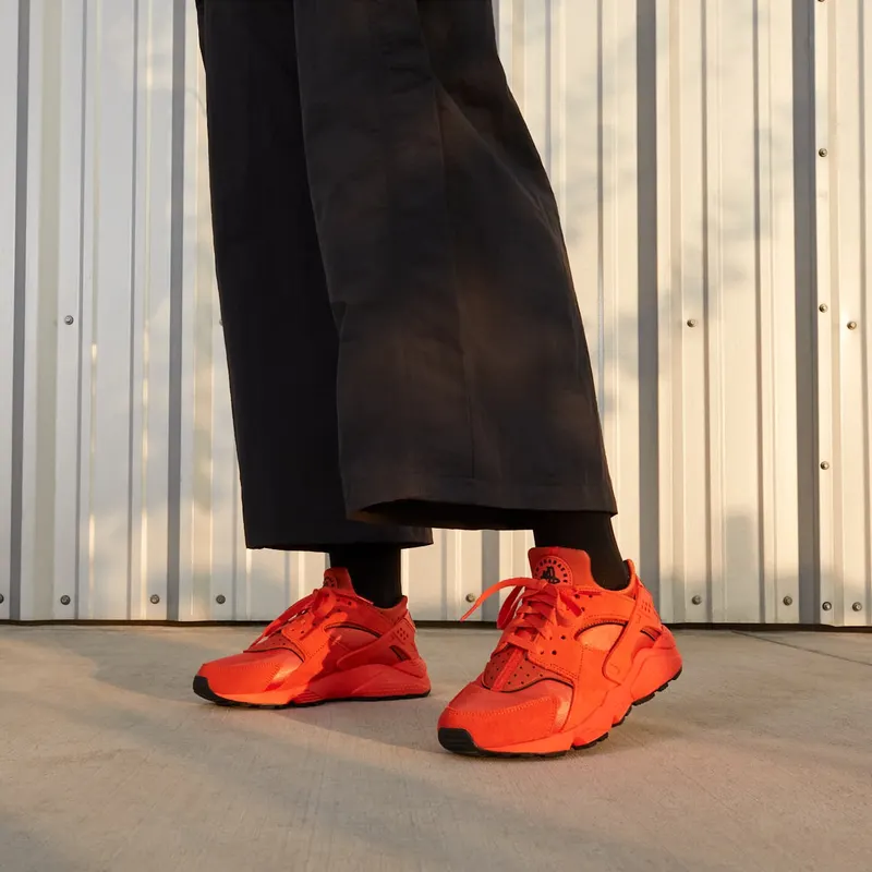 Nike Air Huarache Rush Orange Black (W) (DQ8589-800)