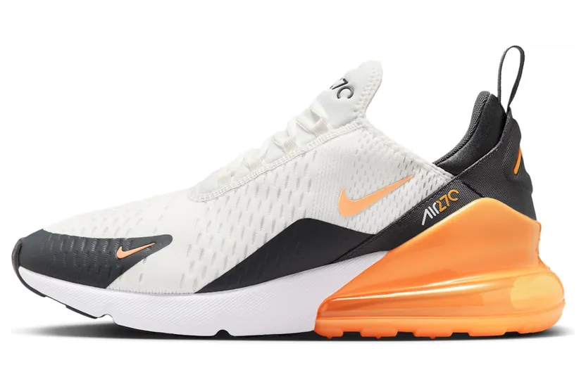 Nike Air Max 270 Summit White Anthracite White Laser Orange (AH8050-114)
