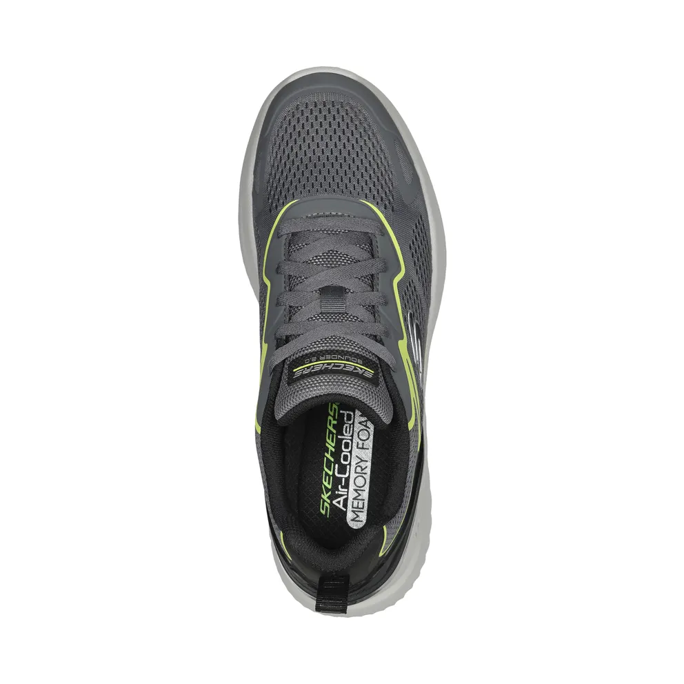 Skechers Bounder 2.0 – Andal – Houtskool / Limoen (232674 CCLM)