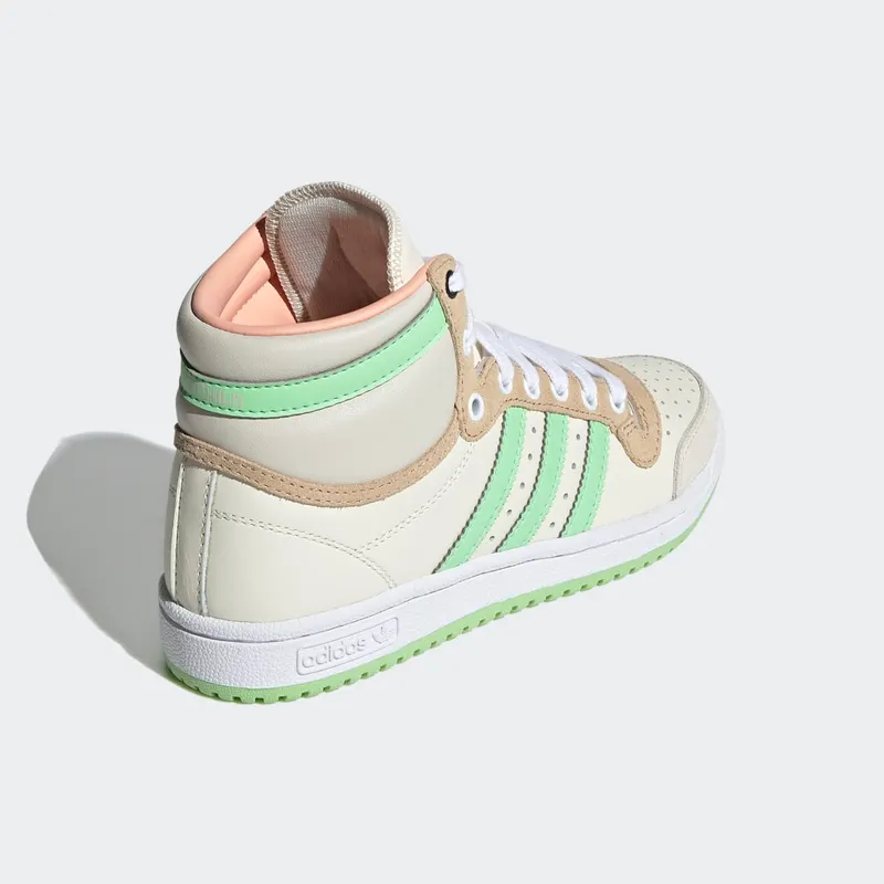 adidas Top Ten Hi Star Wars The Mandalorian The Child (GS) Cream White/Pale Nude/Clear Mint (GZ2746)