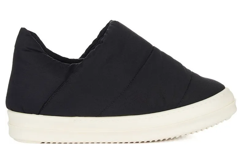 Rick Owens DRKSHDW Porterville Puffer Slip-On Black Milk (DS02D2827-MUPA-91)