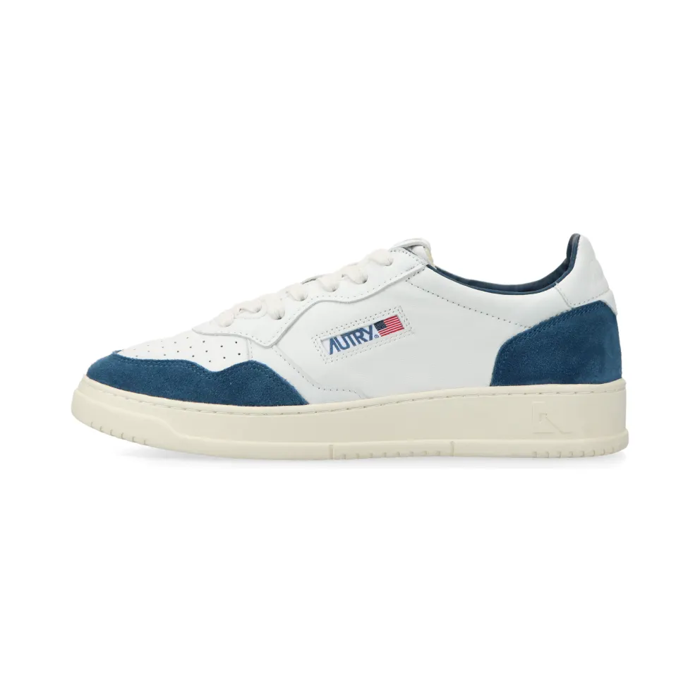 Autry Medalist Low (White / Blue) – AULMGS41
