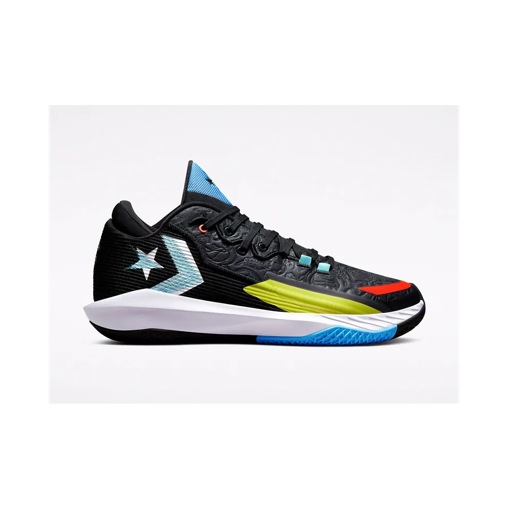 Converse All Star BB Jet Peace & Unity Schwarz/kinetic Blue/poppy Glow (172177C)