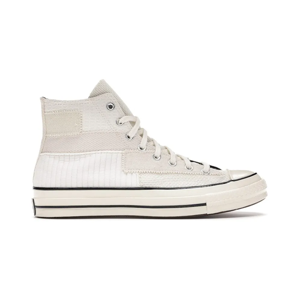 Converse Mono Patchwork Chuck 70 High Top White Egret White/Egret/Black (167139C)