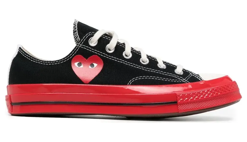 Comme Des Garçons Play x Converse Chuck 70 low-top sneakers – Rood (AZK123001)