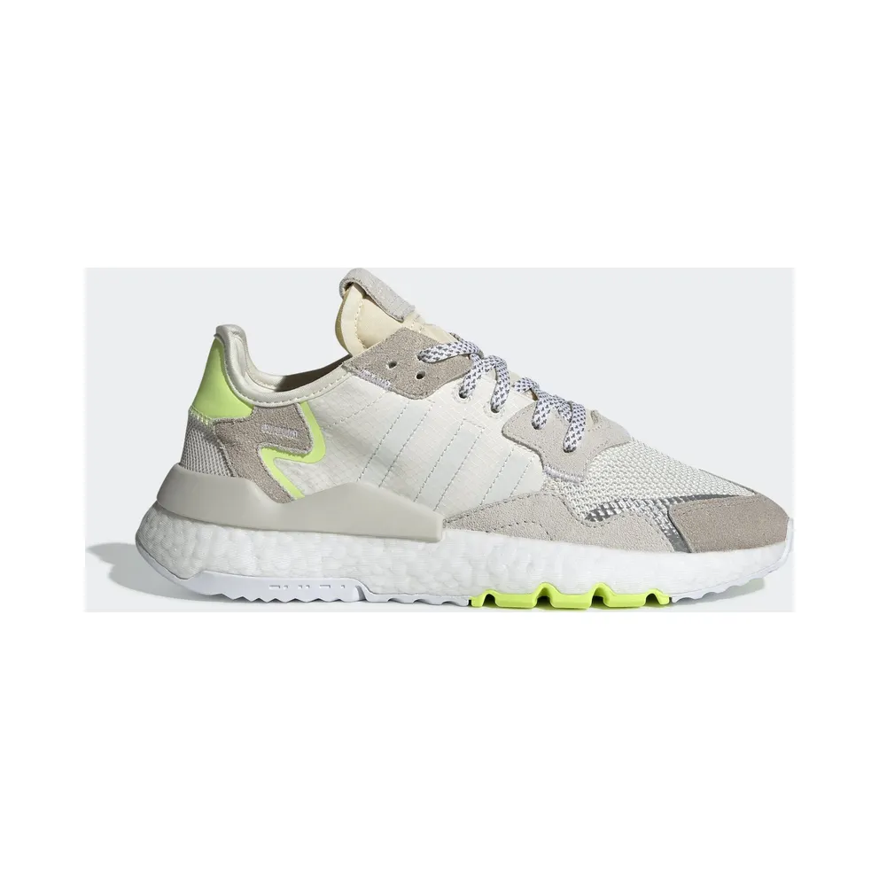 adidas Nite Jogger Off White Hi Res Yellow (W)