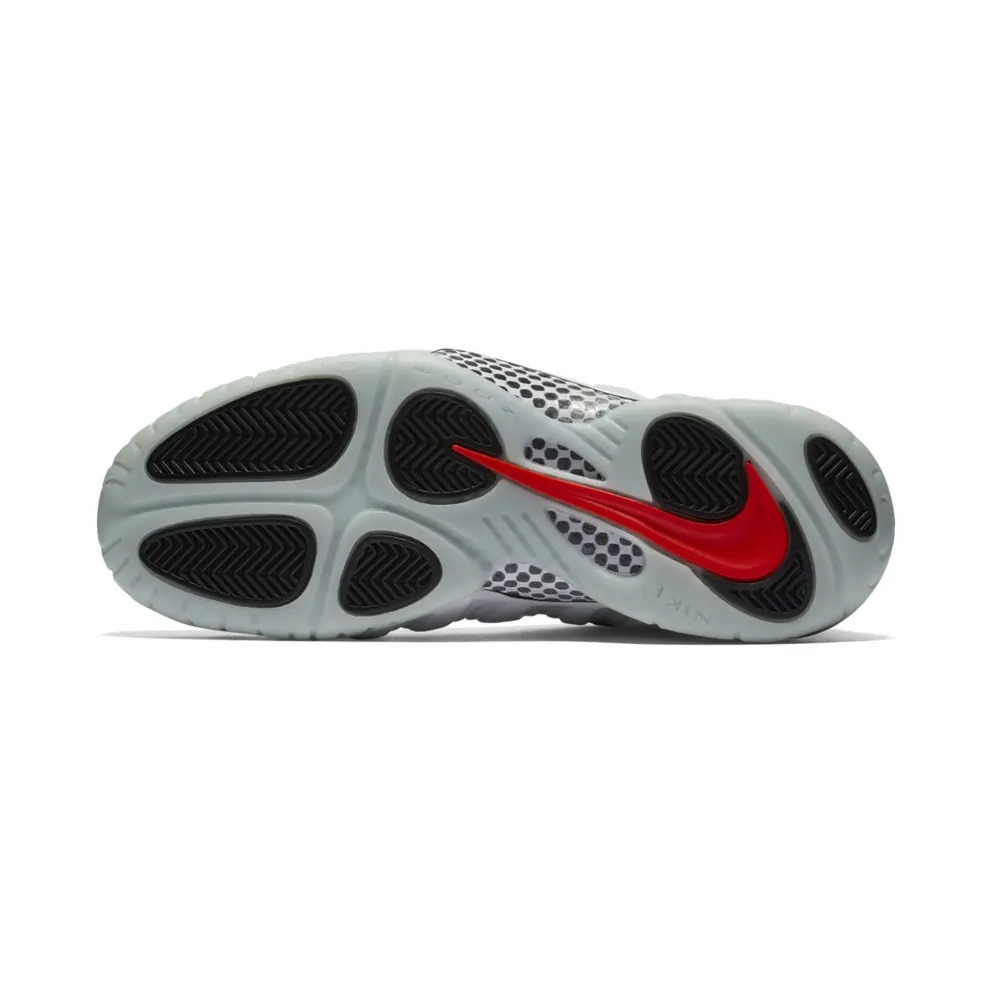 Nike Air Foamposite Pro Pure Platinum Pure Platinum/Pure Platinum-Wolf Grey-Bright Crimson (616750-003)