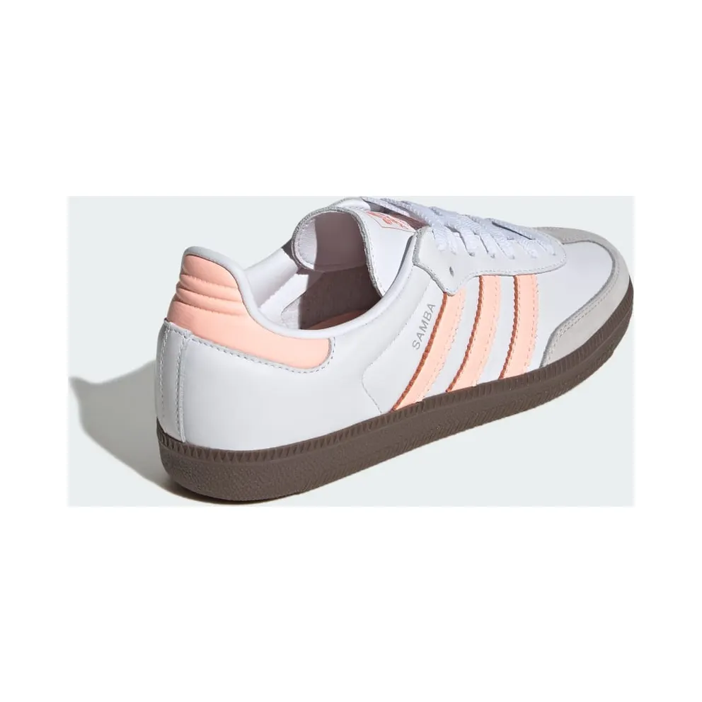 Adidas Samba OG Cloud White / Clear Orange / Semi Coral (JH5687)