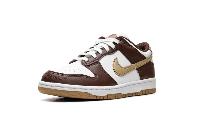 Nike Dunk Low “Cacao Wow Metallic Gold” (HM3725-171)