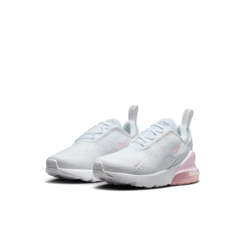 Nike Air Max 270 White Light Smoke Grey Pink Foam (AO2372-122)