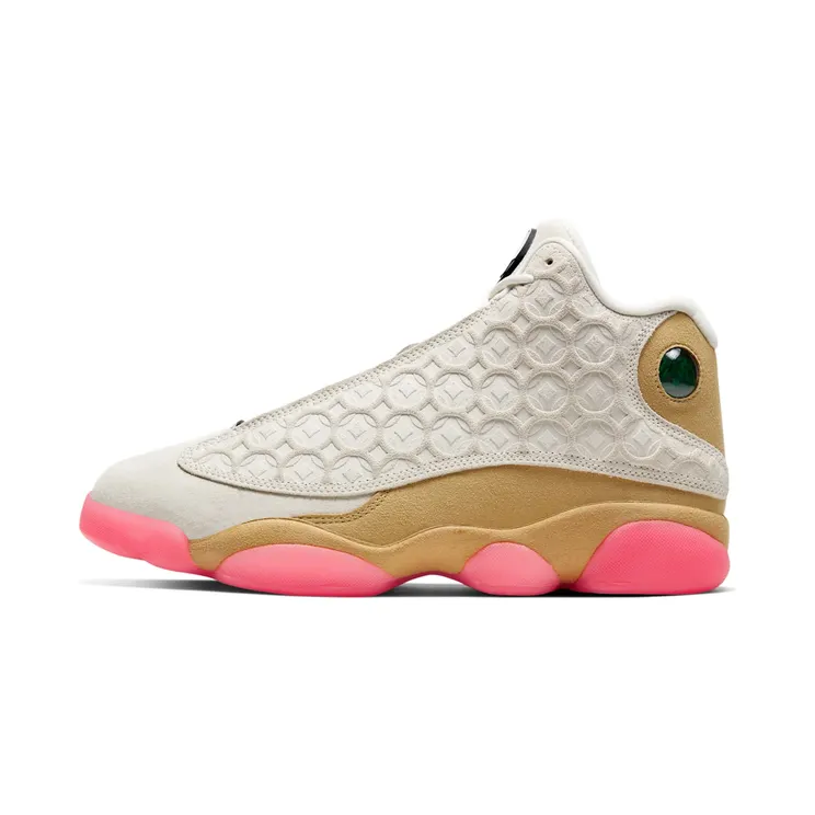 Air Jordan 13 Retro CNY Chinese New Year “Pale Ivory / Digital Pink / Club Gold / Black” (CW4409-100)