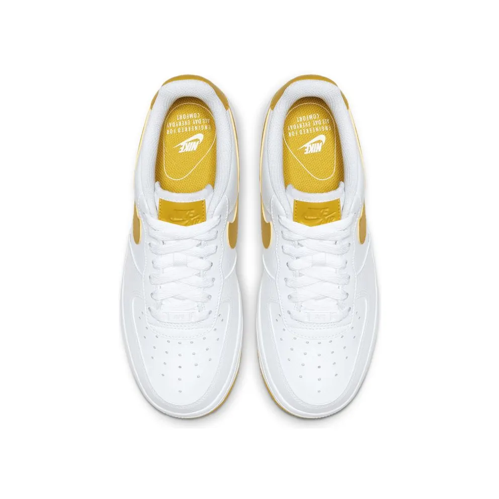 Nike Air Force 1 Low Patent White Bright Citron (W) White/Bright Citron (AH0287-103)