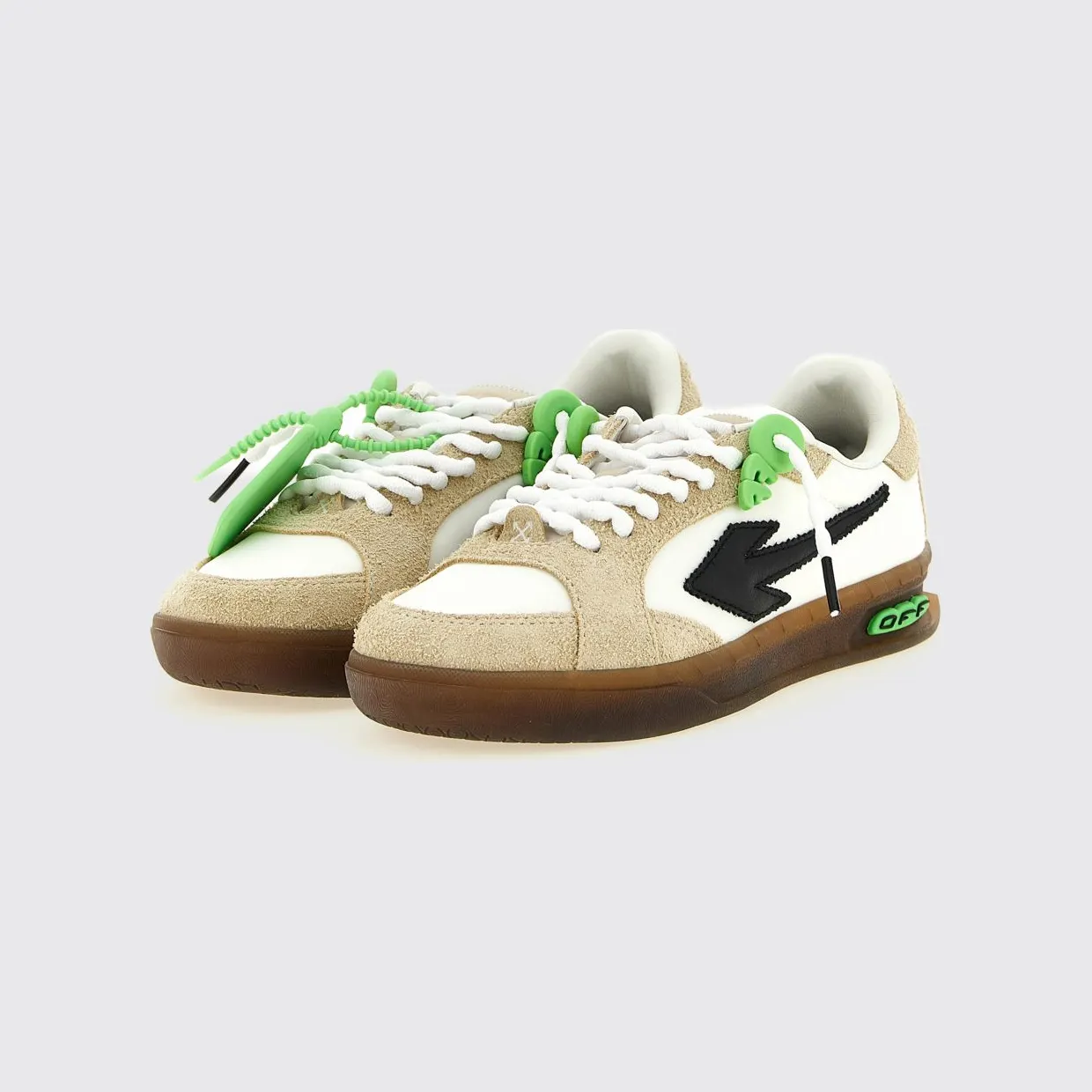 Off-White End Of Play Nylon And Suede Sneakers Multicolor (OWIA28NS26FAB0026865)