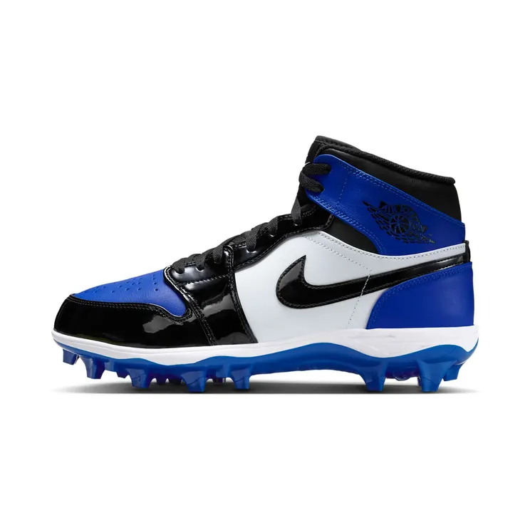 Jordan 1 Mid TD Cleat “Game Royal Patent” (FJ6805-401)