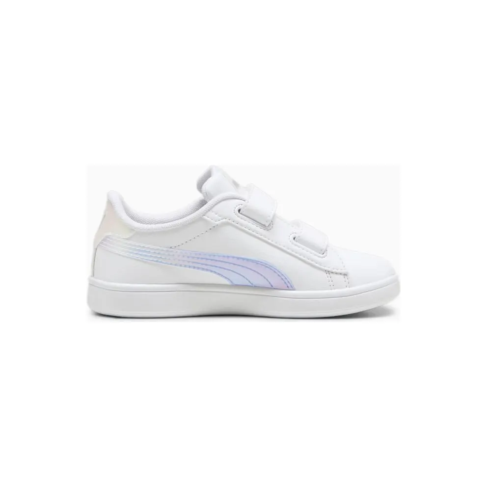 Puma Smash 3.0 Holo 2.0 Silver/White – “White” (398293-01)