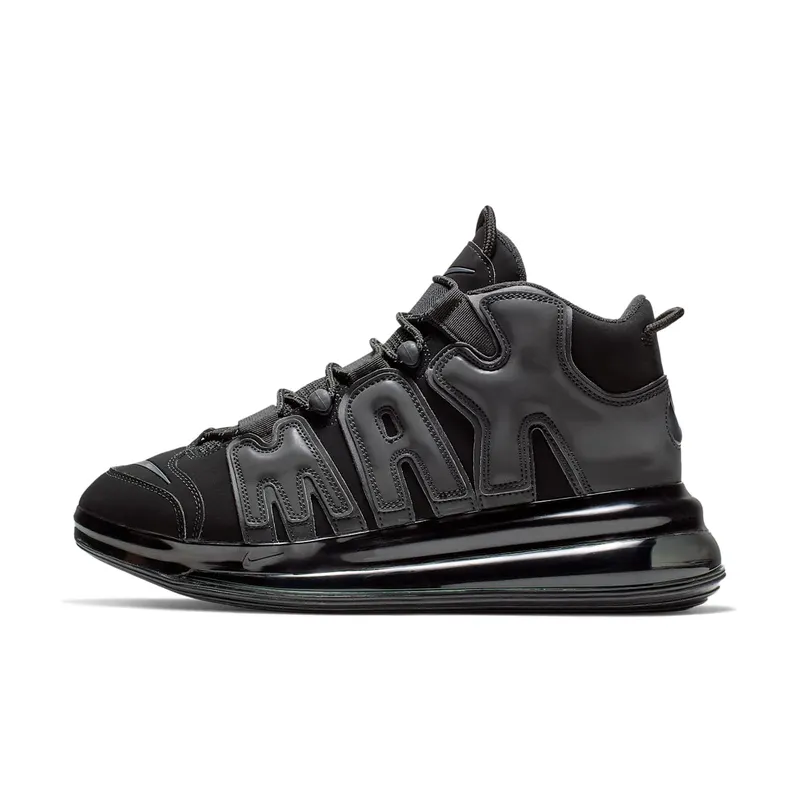 Nike Air More Uptempo 720 Black Black/Black-Black (BQ7668-001)