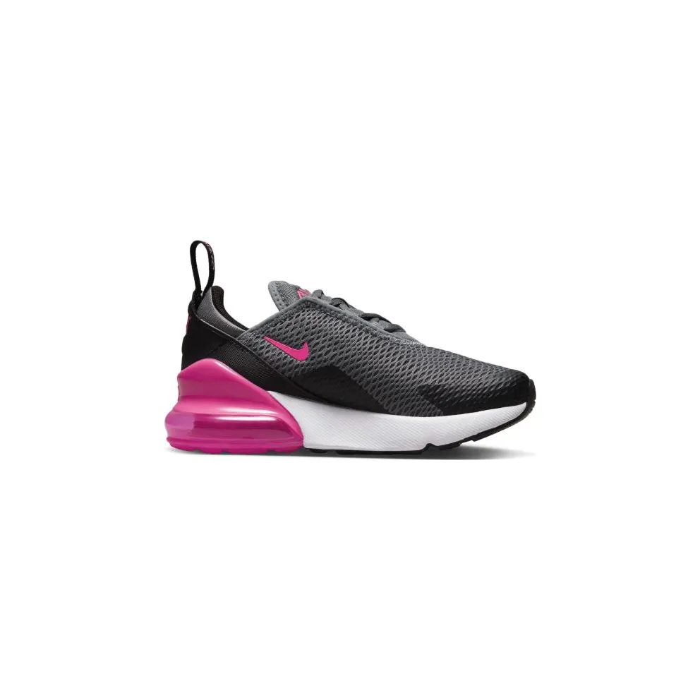 Nike Air Max 270 “Smoke Grey / Black / White / Hyper Pink” (AO2372-031)