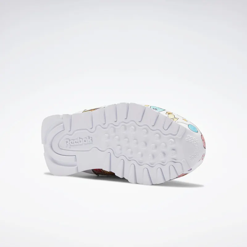 Adidas Candy Land Classic Leather White / Aubergine / Super Green (H05080)