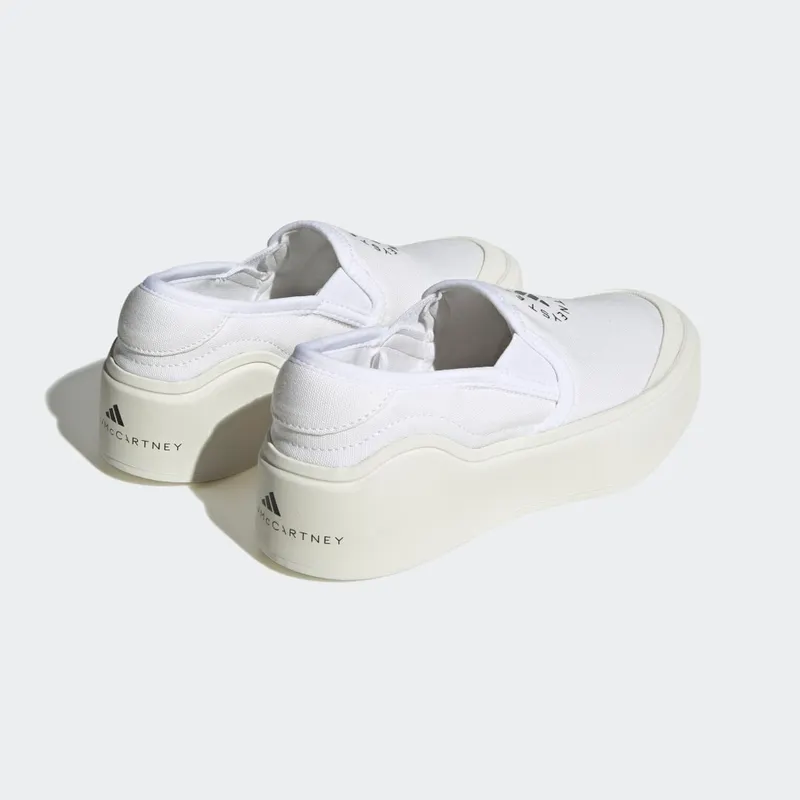 Adidas adidas by Stella McCartney Court Slip-On Cloud White / Cloud White / Core Black (HP3206)