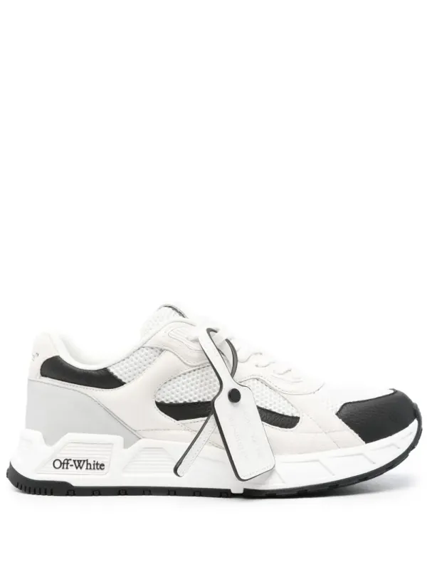 Off-White Kick Off mit Kabelbinder-Schild – White (OMIA289C99LEA0010110)
