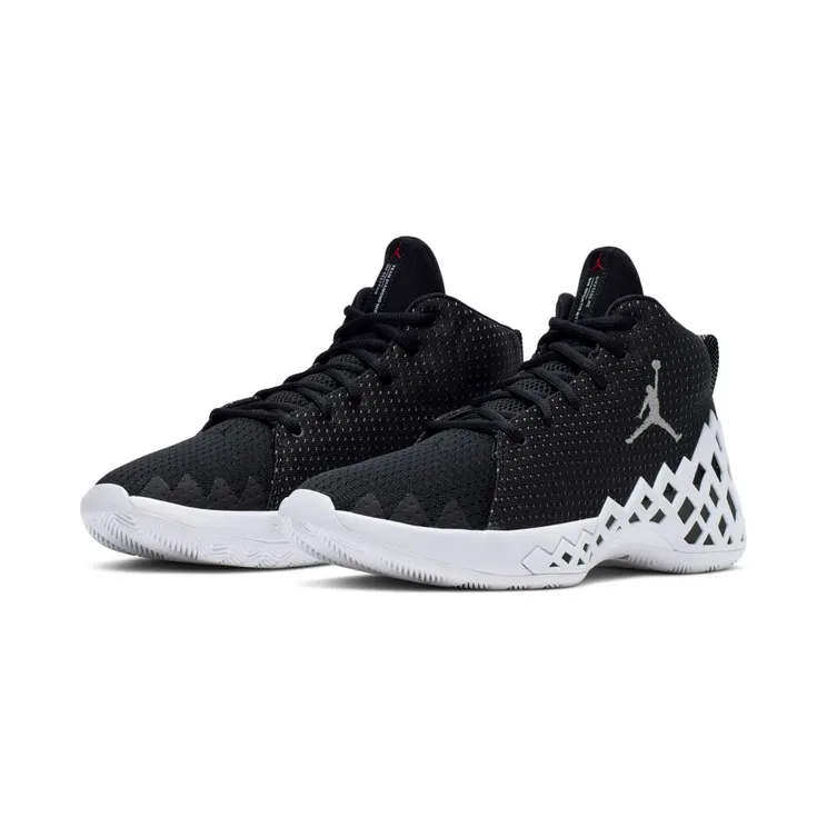 Jordan Jumpman Diamond Mid “Black / White / Metallic Silver” (CI1204-001)