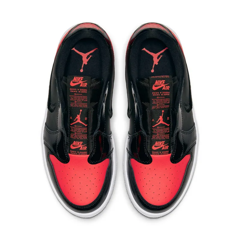 Jordan 1 Low Slip Black Hot Punch (W) Punch/Black-White (AV3918-600)