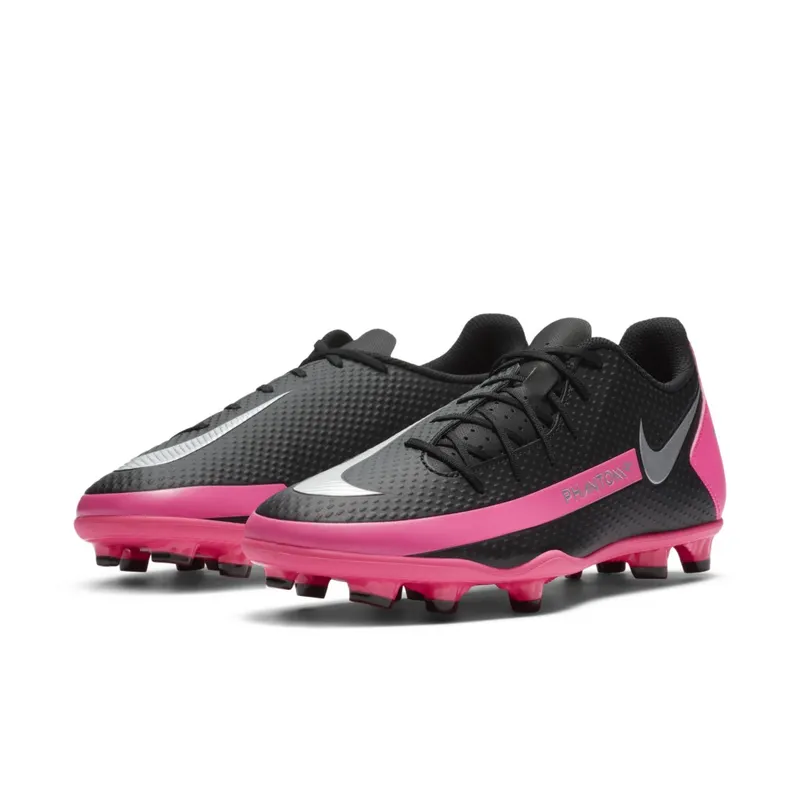 Nike Phantom GT Club MG Black Pink Blast Black/Pink Blast-Metallic Silver (CK8459-006)