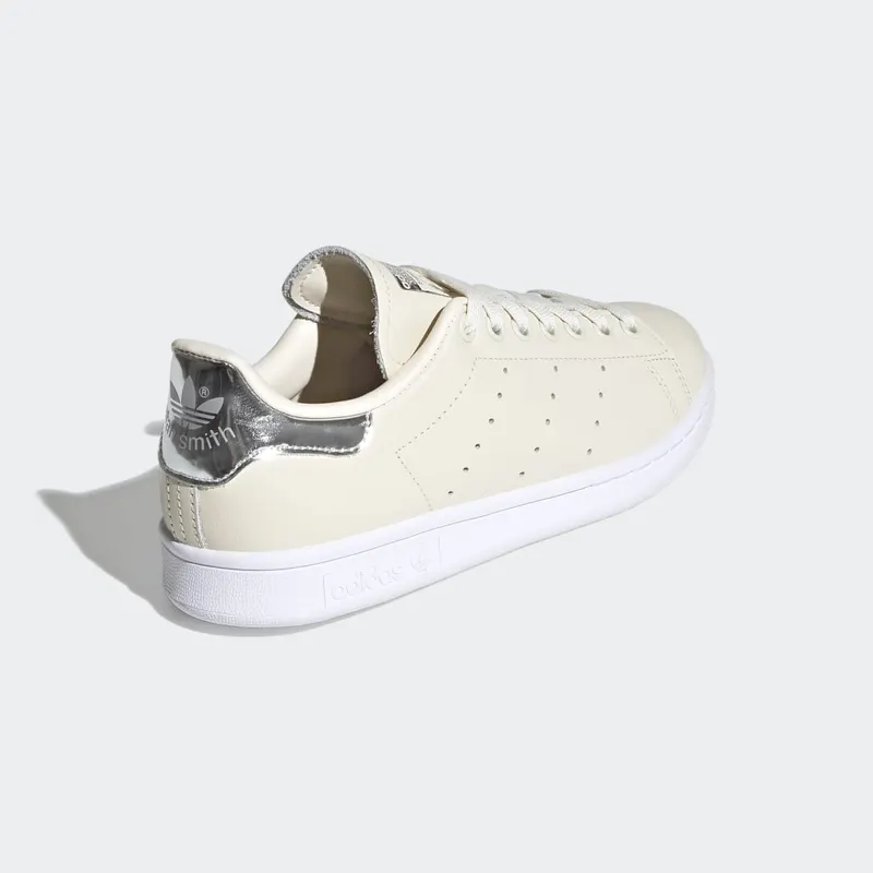 Adidas Stan Smith Off White / Off White / Silver Metallic (FY6773)