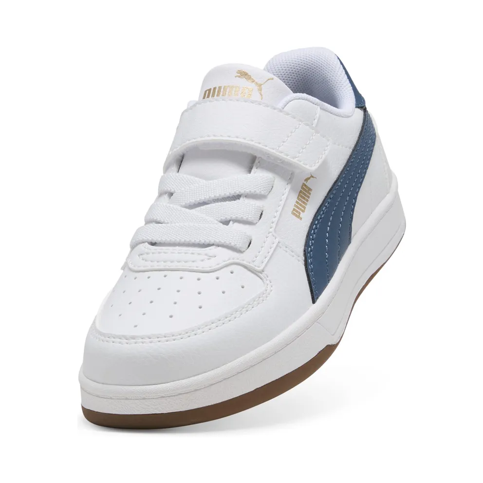 Puma Caven 2.0 “Puma White / Dark Indigo / Gum” (393839_57)