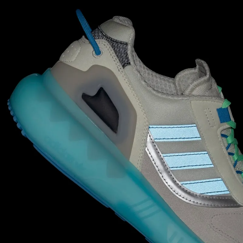 Adidas ZX 5K BOOST Off White / Pulse Blue / Beam Green (GY4160)