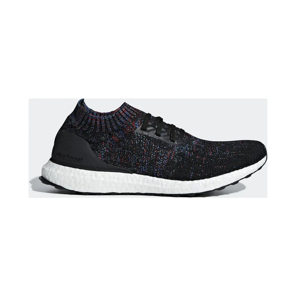 adidas Ultraboost Uncaged Core Black Active Red Blue (B37692)