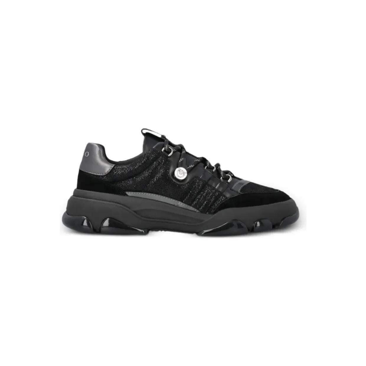 Pinko Chunky met vlakken met glitters “Black” (SS0195P002)