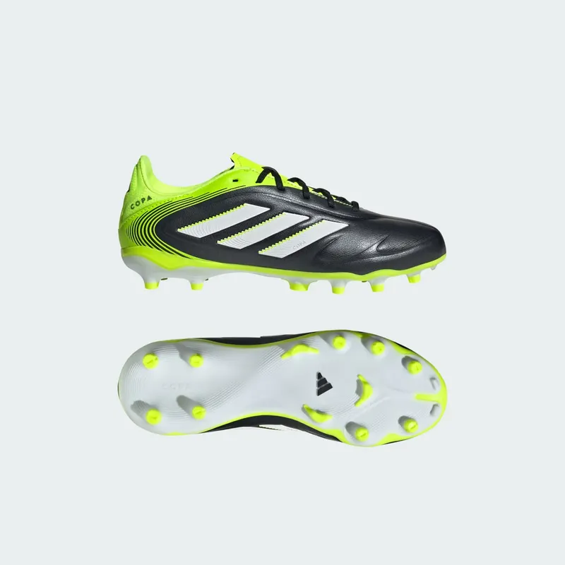 adidas Copa Pure 3 League FG/MG Core Black Cloud White Lucid Lemon (JR2883)