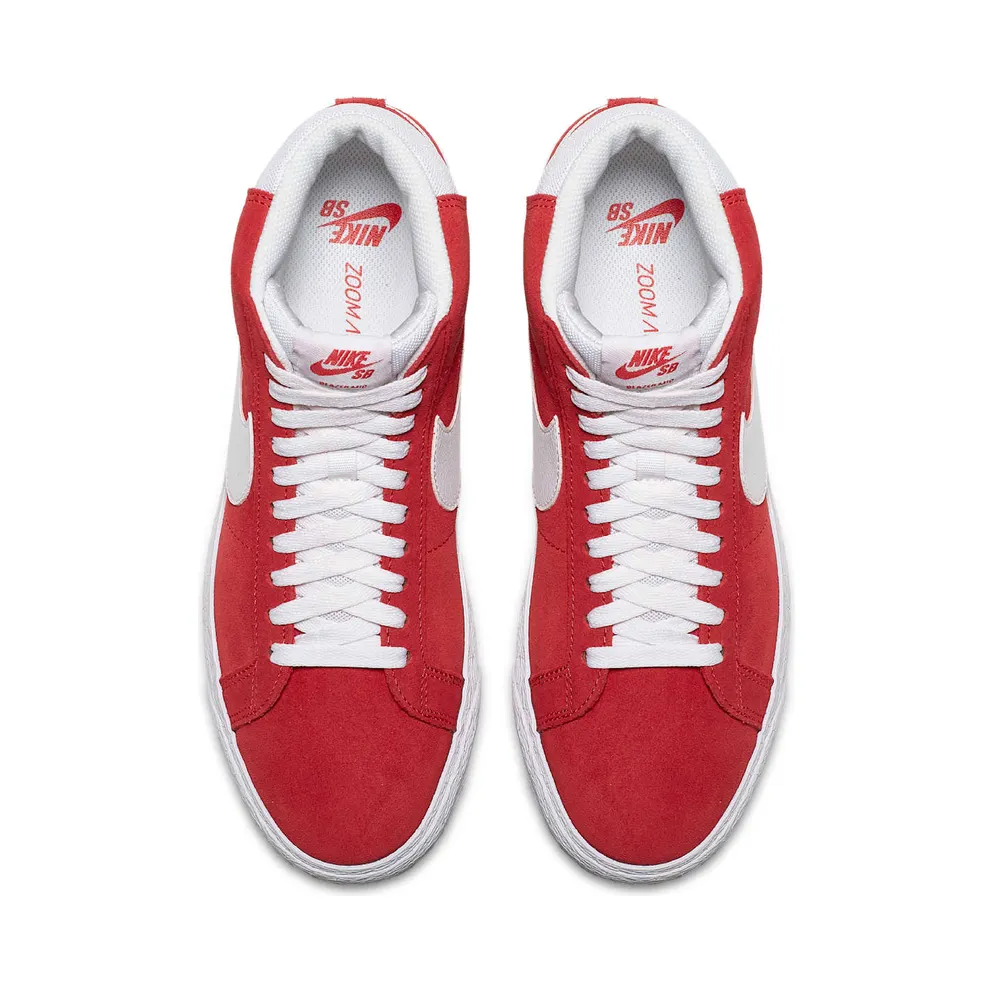 Nike SB Blazer Mid Red Suede (2017) University Red/White (864349-611)