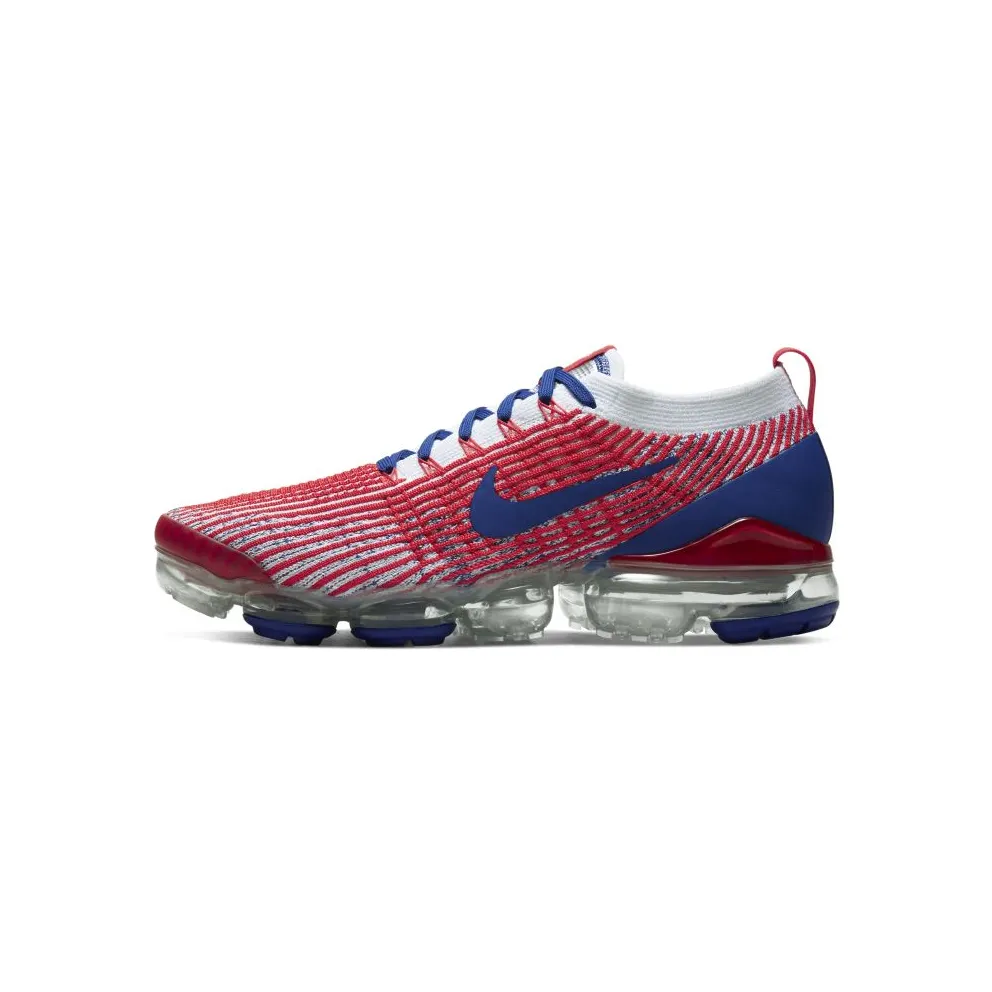Nike Air VaporMax Flyknit 3 USA White/University Red/Metallic Silver (CW5585-100)