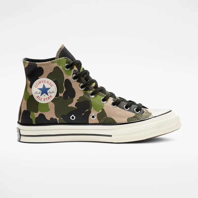 Converse Chuck 70 Hi Camo (163407C)