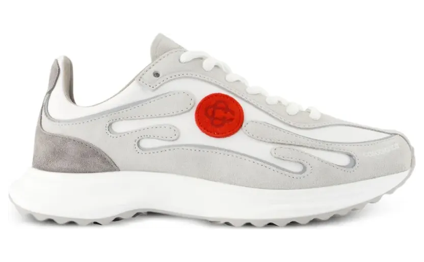 Casablanca Stade Sneakers mit Logo-Patch – Weiß (SNK02409W)