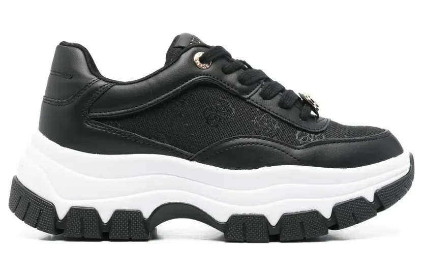 Guess sneaker Zwart (FLFBRT-ELE12-BLACK)