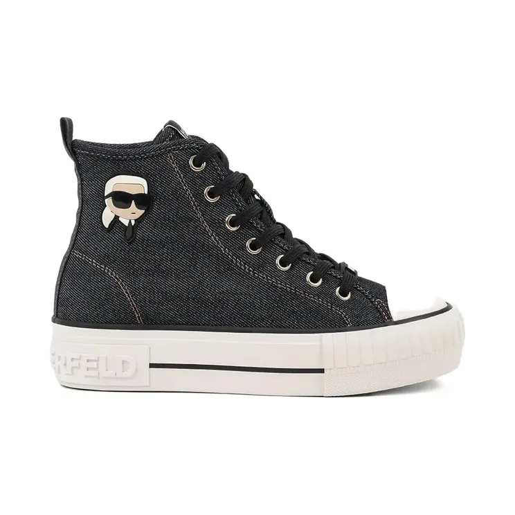 Karl Lagerfeld Kampus Max Nft met plateauzool “Blue” (KL60444DDAA)