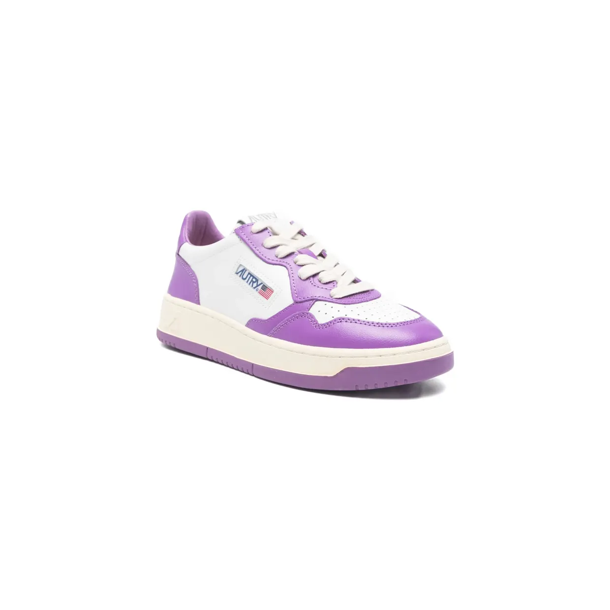 Autry Lace-up Perforated “White/Purple” (AULW WB07) (2)