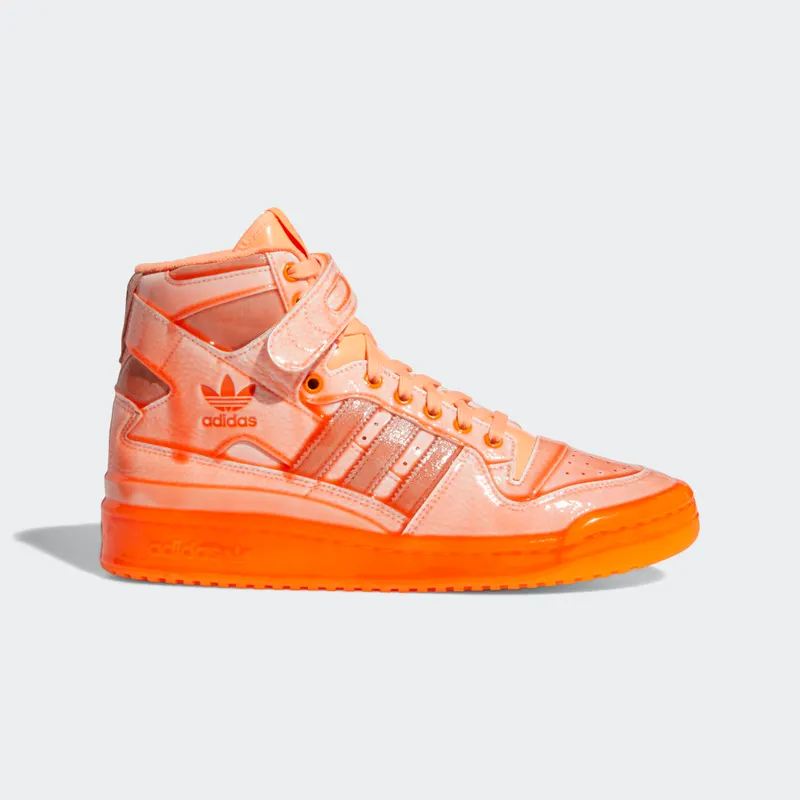 Adidas Jeremy Scott Forum Dipped Orange / White / Signal Orange (Q46124)