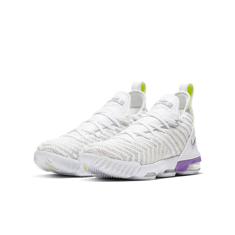 Nike LeBron 16 Buzz Lightyear (GS) White/Multi-Color-Hyper Grape-Volt (AQ2465-102)