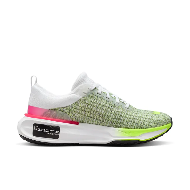 Nike ZoomX Invincible Run 3 White Volt Hyper Pink (FN6821-100)