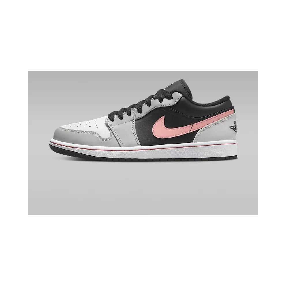 Jordan 1 Low Black Grey Pink (553558-062)