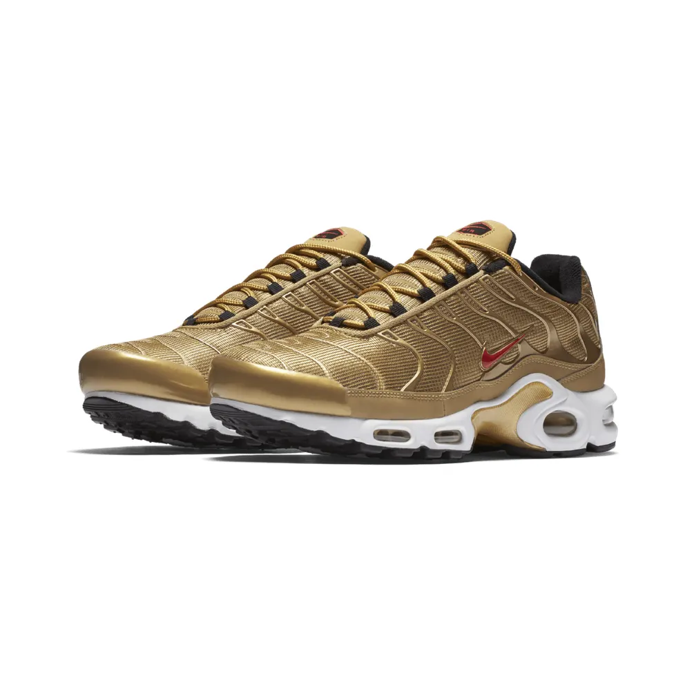 Nike Air Max Plus Metallic Gold Metallic Gold/Metallic Gold-University Red (903827-700)